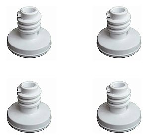 Pé pés lavadora brastemp consul | 4 peças| original