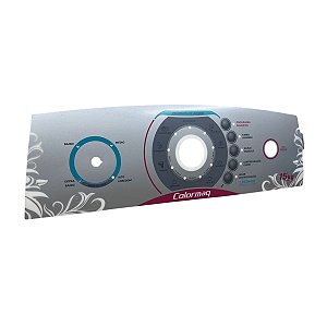 Membrana adesivo painel lavadora colormaq lca15 15kg