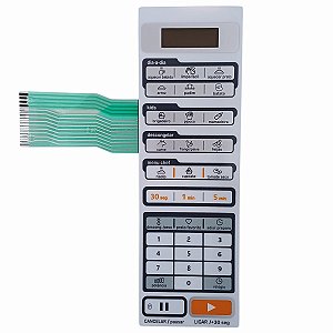 Membrana teclado microondas midea liva grill mtag31 mtag32