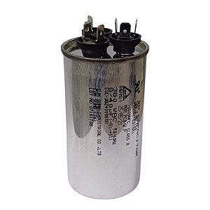 Capacitor ar condicionado consul 8 + 40uf 380vac ccm18 cci18