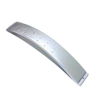 Puxador para forno fischer gourmet grill (prata/ cinza)