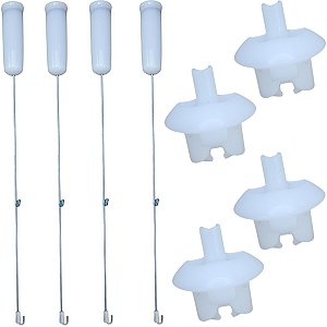 Vareta vara suspensão lavadora brastemp bws15 bwd15 bwh15