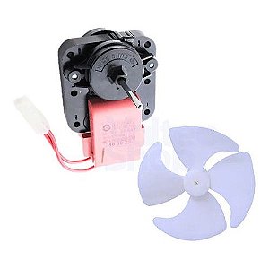 Motor + hélice ventilador brastemp consul 127v w10399715