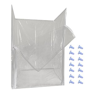 Saco plástico para secadora fischer amiga + travas