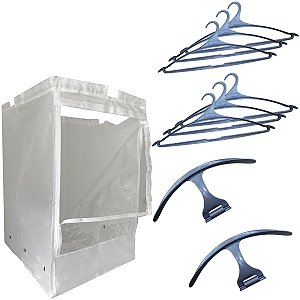 Saco câmara para secadora de roupas latina + 6 cabides