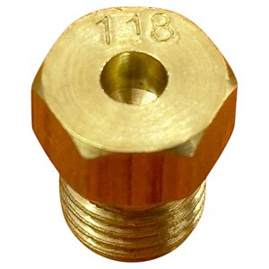 Bico injetor cooktop consul cfo4 cfs5 cfo4v cfs5v gn 1,18mm