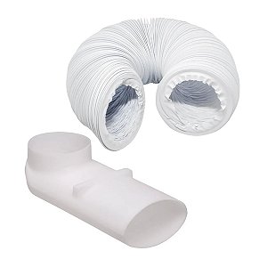 Duto defletor + mangueira secadora brastemp ***bsi24 bsr20