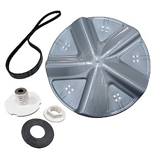 Agitador + acoplamento + correia lavadora mueller big 13 kg