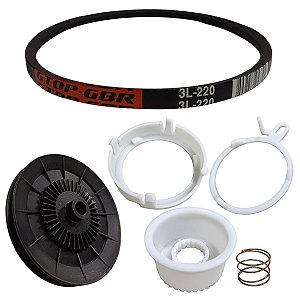 Correia + came + polia brastemp bll22 bwl11 bwl11a bwc10a