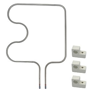 Resistência + 3 porcelana forno fischer fit line 110v 1000w