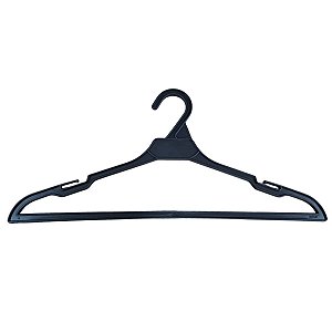Cabide Plástico Preto Secadora De Roupas Fischer Original