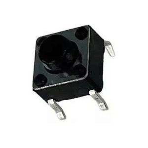 Chave Táctil 6x6 Knob 4,3mm 4 Terminais