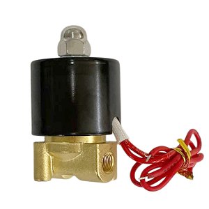 Válvula Solenoide Forno Fritadeira Água Óleo Ar Gás 1/8 220v