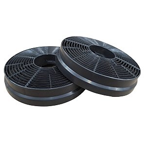2 Filtro Carvão Coifa Depurador Fischer Slim 5760 10,5cm