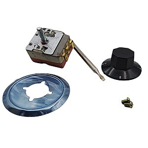 Termostato Analógico para Estufa Chocadeira 0/40ºc 16A