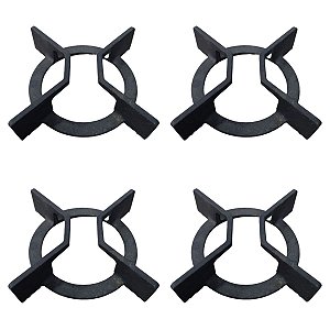 Kit 4 Trempe Grade Grelha De Ferro Fogão Cooktop Fischer