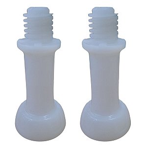 Kit 2 Pé Nivelador Traseiro Fogão Electrolux FC4C FC4V FC5C