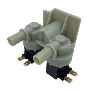 Válvula Água Dupla Lavadora Colormaq LCA12 LCA15 220V