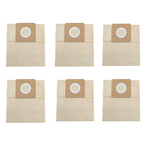 Kit 6 Filtro Saco Aspirador De Pó Britania 1380 1410 1480