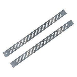 2 Grade Ventilação Inox Forno Embutir Embutido 60x5cm