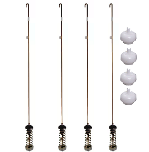 Varetas Varas De Suspensão Brastemp Bwl11 Bwb11 Bwl09 Bwg11