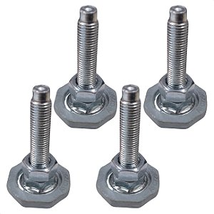 Kit 4 Pé Nivelador Para Lava E Seca wd-c1485ad Wd10wp6