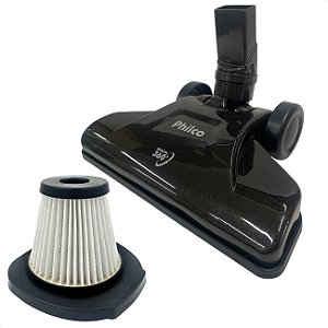 Kit Bocal Filtro Hepa Aspirador Philco Rapid Turbo PAS1450C