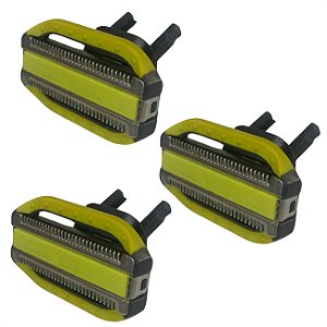 Kit 3 Lâmina Aparador Pelos Philco Easyblade PAP06 PAP09