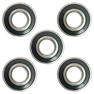 Kit 5 Rolamento 6206-2RS1 Reforçado Para Lava e Seca Samsung