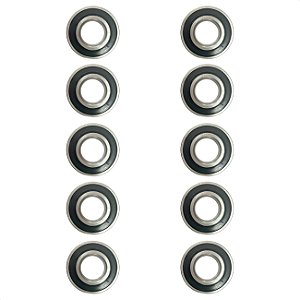 Kit 10 Rolamento 6206-2RS Reforçado Para Lava e Seca Samsung