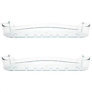 Kit 2 Prateleira Porta Geladeira Consul CRM37 CRD36 CRD37