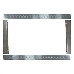 Kit Moldura Completa Forno Mueller Decorato G3 Inox