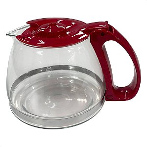 Jarra Vermelha Cafeteira 15 Cafés Britânia CP15 Inox
