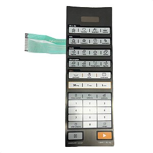 Membrana Teclado Para Microondas Midea MTAEG41 MTAEG42