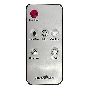 Controle Remoto Climatizador de Ar Britânia BCL01F
