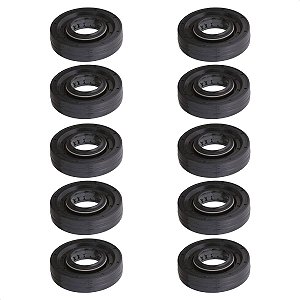 Kit 10 Retentor Do Tanque Lavadora Brastemp Consul Original