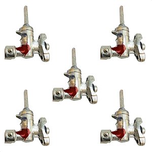 5 Ramal Registro Sem Rosca Fogão Cooktop Fischer Platinium