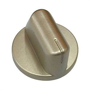 Manipulo Botão Fogão Cooktop Britania 4 Bocas Dourado