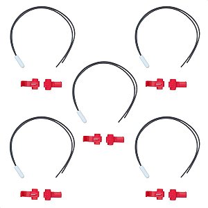 Kit 5 Sensor Geladeira Electrolux DF51 DF52 DFW52 DB52 DFX39