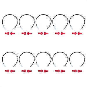 Kit 10 Sensor Geladeira Electrolux DF34A DW52X RFE39 DT52X