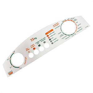 Painel Decorativo Adesivo Para Lavadora Consul 7,5kg CWL75