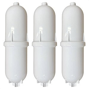 3 Refil Filtro Para Bebedouro Purificador de Água Soft Evest