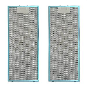 Kit 2 Filtro Alumínio Coifa Electrolux DE6RP DE6RX Original