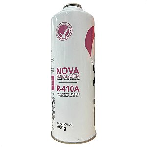 Fluído Refrigerante R-410A Ar Condicionado Geladeira 600g
