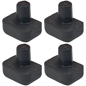 4 Pé Borracha Para Trempe Ferro Fundido Brastemp BDT86 BF375