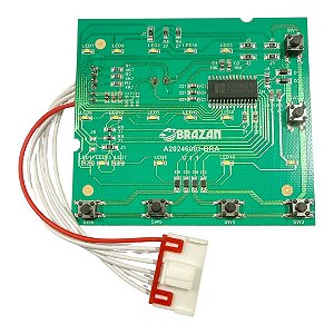 Placa interface lavadora electrolux LED13 LED14 LED15 LED17