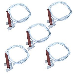 Kit 5 Fusível Térmico Para Geladeira Bosch KDN50 KSU32 KSU36