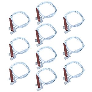 10 Fusível Térmico Para Geladeira Bosch KSU40 KSU43 KDN42