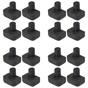 16 Borracha P/ Trempe Ferro Fogão Brastemp BF475 BF675 BY375