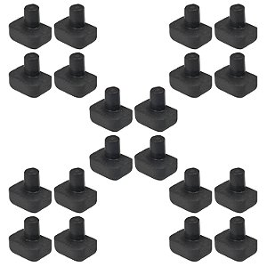 20 Borracha Para Trempe Ferro Fogão Brastemp BF375 CFS5 BFD5